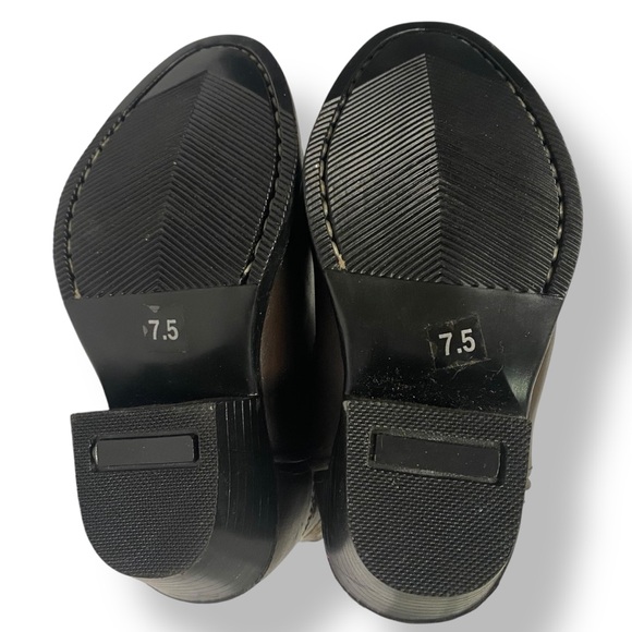 Adorable Kids Cowboy Boots Dark Brown Western NEW Size 7.5 - Picture 7 of 8